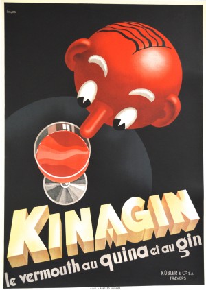 Kinagin Vintage Poster
